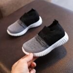 Casual Soft Breathable Mesh Shoes For Boys Girls Toddler, Mixed Color Low Top Slip On Walking Sneakers For All Seasons