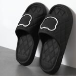 Popular Choice Thick Sole Summer Man Beach Slides Bathroom Anti-Slip Slipper Soft Sandals Fashion Home Bear Cartoon Flip Flops Woman Shoes - Image 5