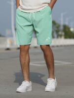 Men'S Streetwear Shorts, "Just Relax" Graphic Drawstring Stretchy Short Pants For Workout Fitness, Summer Clothings Men'S Fashion Outfits - Image 4