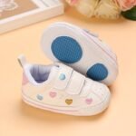 Fashionable Little Love Breathable Soft Sole Non-Slip Baby Shoes Newborn Cute Flat Comfortable Toddler Sneakers 0-18 Months - Image 12