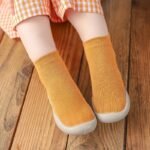 Baby Sock Shoes Breathable Non-Slip Comfortable Slip-On Walking Sneakers For Boys & Girls, All-Season Indoor/Outdoor Use, Knit Fabric With Rubber Sole Cartoon Design, Kids Toddler Shoes - Image 6
