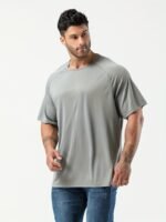 Plus Size Men'S Solid T-Shirt, Casual Comfy Crew Neck Short Sleeve Tee For Summer Outdoor, Men'S Clothing - Image 7