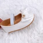 Trendy Elegant Bowknot Mary Jane Shoes For Baby Girls, Comfortable Lightweight Non Slip Soft Flat Sole Shoes For Indoor Outdoor Party, Spring And Autumn - Image 12
