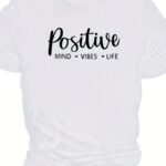 Men'S Short-Sleeved T-Shirt Simple English
