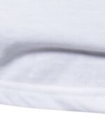 Men'S Casual Summer Short Sleeve T-Shirt - Solid Color Round Neck Breathable Tee, Regular Fit For Casual Attire, Hand Wash Or Dry Clean, Smooth Texture - Image 9