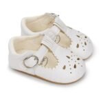 Lively & Cheerful Baby Girls Mary Jane Shoes Cute Wedding Dress Crib Shoes Prewalker Shoes - Image 15