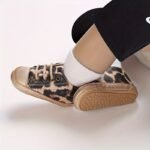 Casual Leopard Comfortable Sneakers For Baby Girls, Lightweight Non Slip Shoes For Indoor Outdoor Walking - Spring Fall - Image 13