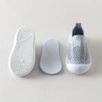 A Pair Of Fashionable Breathable Mesh Solid Color Baby Walking Shoes, New Summer 2025 Style With Soft Anti-Slip Sole, 0-24 Months Slip On Toddler Training Shoes In Multiple Colors, Slipon Convenience, Breathable Mesh Design, Soft Fabric Lining, Durable Rubber Sole, Parents Shopping, New Walkers - Image 11