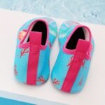 Toddler Girls Cute Colorful Fish Scale Print Breathable Casual Slip On Water Shoes, Outdoor Lightweight Quick Dry Non-Slip Beach Aqua Socks For Summer - Image 16