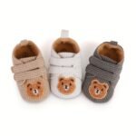 Spring And Autumn Cartoon Bear Children'S Shoes 3-6-9 Months Baby Boys And Girls Toddler Shoes Anti-Slip And Anti-Fall Casual Shoes - Image 5