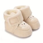 Cute Cartoon Comfortable Boots For Baby Boys, Soft Warm Plus Fleece Boots For Indoor Walking, Autumn And Winter - Image 7