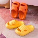 Boys Girls Lightweight Non-Slip Open Toe Slides For Infant Toddlers, Summer - Image 2