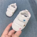 Fashionable Little Love Breathable Soft Sole Non-Slip Baby Shoes Newborn Cute Flat Comfortable Toddler Sneakers 0-18 Months - Image 2