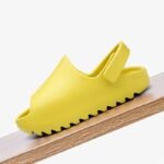 Toddler Baby Girls Open-Toed Sandals, Solid Color Soft-Soled Non-Slip Slides - Image 18