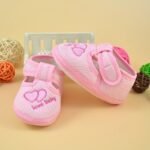 Cute Heart Comfortable Sneakers For Baby Girls, Lightweight Non Slip Shoes For Indoor Outdoor Walking, Spring And Autumn - Image 5