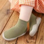 Baby Sock Shoes Breathable Non-Slip Comfortable Slip-On Walking Sneakers For Boys & Girls, All-Season Indoor/Outdoor Use, Knit Fabric With Rubber Sole Cartoon Design, Kids Toddler Shoes - Image 10