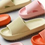 2024 New Fashionable And Versatile Eva Couple Slippers, A Variety Of Colors To Choose From, The Bottom Is Not Very Thick, The Wrapping Is Comfortable, Soft, Non-Slip And Wear-Resistant, Suitable For Wearing The Beach Outside The Bathroom At Home, Supermarket Improvements, Lighter, Thinner And More Comfortable, Simple Ins - Image 2