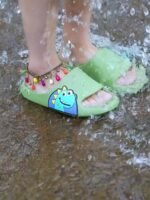 Youngsters' Soft & Comfortable Cartoon Character Slides - Thick Sole Eva Sandals For Indoor/Outdoor Use, Lightweight & Breathable, Perfect For Bathroom & Home, Youngsters'S Slippers, Playful Design, Durable Footwear - Image 16