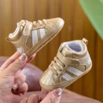 Toddler Sneakers | Soft Sole Walking Shoes | Fashion Casual Footwear | Easy Fastener Closure | Breathable Fabric Lining | Durable Sole | Versatile For Indoor & Outdoor Use | Available In Black, White, & Gray | Spring & Fall Season, Cute Shoes - Image 6