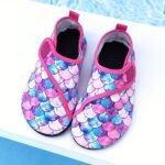 Colorful Water Shoes, Lightweight Quick Dry Aqua Socks, Girls Outdoor Summer Beach Swimming Shoes, Beach Shoes, Sports Swimming Shoes For Girls, Adjustable Thick Soft Soles - Image 2