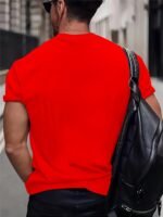 Men'S Large Size Graphic T-Shirt - Cool Chick Cartoon Print With "Pew Pew" & "Madafakas!" Text - Casual Sporty Round Neck Short Sleeve Tee For Summer, Running, Gym & Daily Wear - Machine Washable, Comfortable Fit Shirt, Plus Size - Image 8