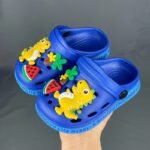 Boys' Cute Dinosaur Pattern Eva Sandals - Lightweight, Breathable, Non-Slip, Quick-Dry For All Seasons - Perfect For Home, Beach, Garden, And Outdoor Activities, Outdoor Sandals | Playful Design | Lightweight Sandals, Dinosaur Clothes - Image 2