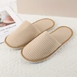 2Pcs Cozy Fleece Slippers - Disposable, Warm, Soft Fabric, Ideal For Autumn & Winter, Perfect For Home, Hotel, Guest House Use, Food Service Equipment And Supplies - Image 7