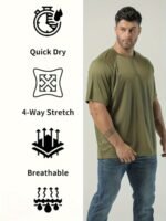Plus Size Men'S Breathable Quick Dry T-Shirt For Sports, Men'S Clothing - Image 9