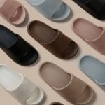 2024 New Fashion Eva Slip-On Slides, Comfortable Soft Thin Sole, Faux Texture, All-Season Casual Home Bath Beach Sandals, Solid Color, Universal Fit, Casual Daily Wear - Image 2