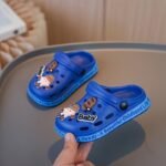 New Cute Youngsters' Fashionable Sandals Slippers Eva All-Season Boys' Breathable Lightweight Soft Sole Casual Beach Bathroom Quick-Dry Creek Shoes Stylish Water Shoes Garden Outdoor Play Anti-Slip Slippers - Image 7