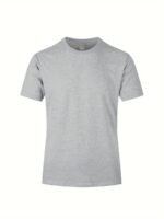 Men'S Heavyweight 150Gsm Crew Neck T-Shirt - Minimalist Everyday Basic Tee, Soft Everyday Shirt For Casual & Formal Wear - Durable Everyday Essential For Men, Versatile Clothing, Simple Design, Comfortable Fit, Short Sleeve Top, Modern Wardrobe, Work Attire, Classic Style, Breathable Material, Office Professionals