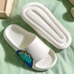 Youngsters' Soft & Comfortable Cartoon Character Slides - Thick Sole Eva Sandals For Indoor/Outdoor Use, Lightweight & Breathable, Perfect For Bathroom & Home, Youngsters'S Slippers, Playful Design, Durable Footwear - Image 4