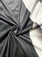 Men'S Plus Size Golf Shirt - Casual Short Sleeve With Stylish Color Block Design, Breathable Polyester Blend, Machine Washable, Plus Size - Image 4