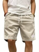 Men'S Lightweight Summer Shorts - Non-Stretch Casual Athletic Pants For Running, Gym, Everyday - Easy-Care (Hand Wash/Dry Clean) - Ideal For Warm Weather - Minimalist Formal Casual Outfits, Workout Shorts - Image 2