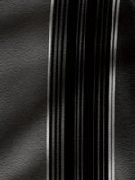 Men'S Vintage Bowling Stripe Print Shirt - Plus Size, Button-Up Short Sleeve With Collar, Breathable Polyester, Perfect For Summer, Plus Size - Image 5