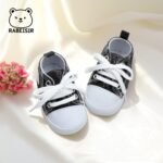 Trendy Comfortable Sequin Sneakers For Baby Boys, Lightweight Non Slip Shoes For Indoor Outdoor Walking, Spring And Autumn - Image 2