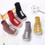 Toddler Slip-On Sneakers In Solid Colors - Comfortable Fabric Upper With Rubber Sole For Boys & Girls, Ideal For All Seasons, Easy To Wear Walking Shoes, Youngsters Shoes - Image 2