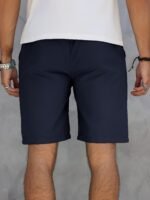 Men'S Lightweight Drawstring Athletic Shorts - Mint Green, Quick-Dry Polyester, Perfect For Summer Beach & Golf, No Stretch, Solid Color With Pockets - Image 8