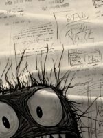 Plus Size Men'S Funny Anime Character Graphic Print T-Shirt For Summer, Trendy Casual Short Sleeve Tees For Males - Image 5