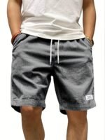 Men'S Lightweight Summer Shorts - Non-Stretch Casual Athletic Pants For Running, Gym, Everyday - Easy-Care (Hand Wash/Dry Clean) - Ideal For Warm Weather - Minimalist Formal Casual Outfits, Workout Shorts