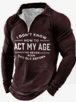 Plus Size Men'S Us Flag Print Golf Shirt Fashion Casual Shirt Spring Fall Winter, Men'S Clothing - Image 6