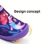 Cituo ' Quick-Dry Beach Water Shoes With Mermaid & Starfish Design - Non-Slip Tpr Sole, Breathable Slip-On Aquatic Footwear For &, Lightweight Swimming Shoes For Pool, Lake, Sandy Shores (Unisex) - Image 10