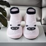 Adorable Cartoon Animal Face Toddler Walking Shoes - Breathable, Non-Slip Sock Shoes For Baby Girls & Boys, Perfect For First Steps, All-Season Comfort, Toddler Shoes - Image 8