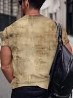 Men'S Plus Size T-Shirt With Vintage Car 3D Print, Fashionable Retro Style Tee - Image 2