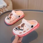 New Cute Youngsters' Fashionable Sandals Slippers Eva All-Season Boys' Breathable Lightweight Soft Sole Casual Beach Bathroom Quick-Dry Creek Shoes Stylish Water Shoes Garden Outdoor Play Anti-Slip Slippers - Image 5