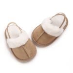 Cozy Plush Baby Girl Slippers - Soft, Non-Slip Sole For Indoor Comfort | Cute & Warm For 0-1 Year Olds | Perfect For Spring/Fall, Leisure Style, Spring/Autumn - Image 12