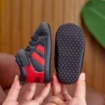 Toddler Sneakers | Soft Sole Walking Shoes | Fashion Casual Footwear | Easy Fastener Closure | Breathable Fabric Lining | Durable Sole | Versatile For Indoor & Outdoor Use | Available In Black, White, & Gray | Spring & Fall Season, Cute Shoes - Image 7