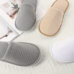 2Pcs Cozy Fleece Slippers - Disposable, Warm, Soft Fabric, Ideal For Autumn & Winter, Perfect For Home, Hotel, Guest House Use, Food Service Equipment And Supplies - Image 8