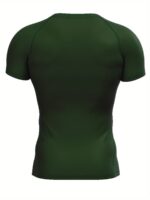 Men'S Compression T-Shirt, High Stretch Crew Neck Sweat-Absorbing Quick-Drying T-Shirts For Men'S Fitness Training - Image 8