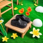 Boy'S Trendy Hollow Out Solid Clogs, Comfy Non Slip Casual Slippers For Kids Outdoor Beach Walking, Shower - Image 7
